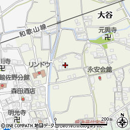 和歌山県伊都郡かつらぎ町大谷1025周辺の地図