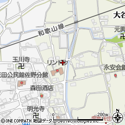 和歌山県伊都郡かつらぎ町大谷840周辺の地図