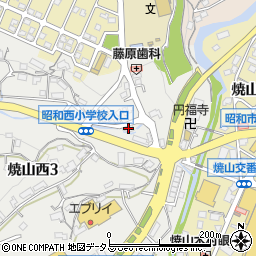 尾田アパート周辺の地図