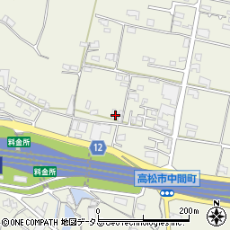 香川県高松市中間町629周辺の地図