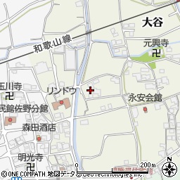 和歌山県伊都郡かつらぎ町大谷1023周辺の地図