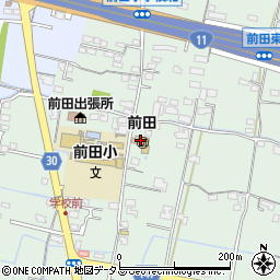 高松市役所　前田幼稚園周辺の地図