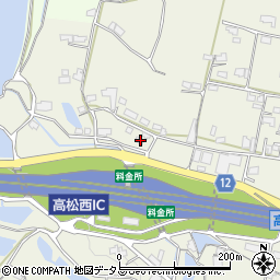 香川県高松市中間町727周辺の地図