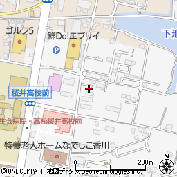 香川県高松市多肥上町1359周辺の地図