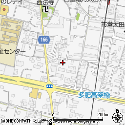 香川県高松市太田上町389-8周辺の地図