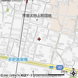 香川県高松市太田上町651-7周辺の地図