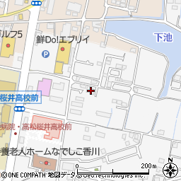 香川県高松市多肥上町1357周辺の地図
