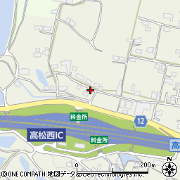 香川県高松市中間町725周辺の地図