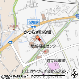 七郷井土地改良区周辺の地図