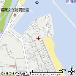 香川県さぬき市津田町津田1402-13周辺の地図