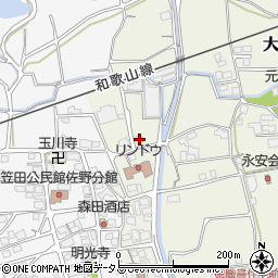 和歌山県伊都郡かつらぎ町大谷822周辺の地図