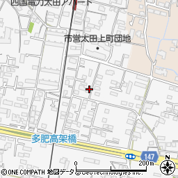 香川県高松市太田上町648-6周辺の地図