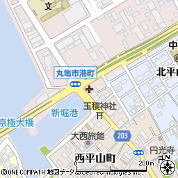香川県丸亀市西平山町273-1周辺の地図