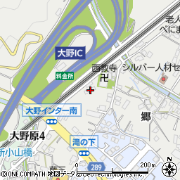 広島県廿日市市大野滝ノ下4437周辺の地図