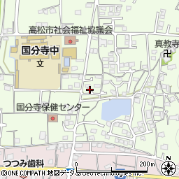 香川県高松市国分寺町新居1170周辺の地図