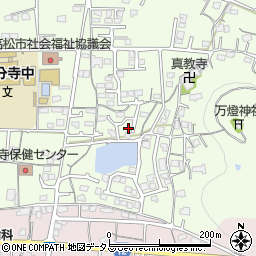 香川県高松市国分寺町新居939-9周辺の地図