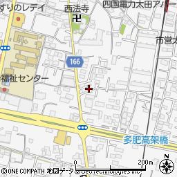 香川県高松市太田上町393周辺の地図