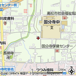 香川県高松市国分寺町新居1213周辺の地図