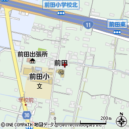 高松前田郵便局 ＡＴＭ周辺の地図