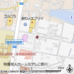 香川県高松市多肥上町1359-6周辺の地図