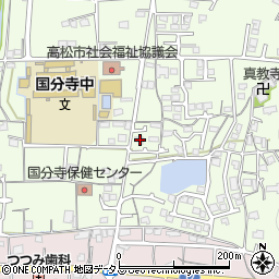 香川県高松市国分寺町新居1169周辺の地図