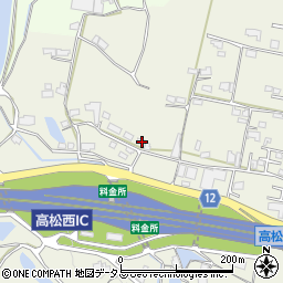 香川県高松市中間町686周辺の地図