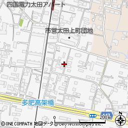 香川県高松市太田上町648-7周辺の地図