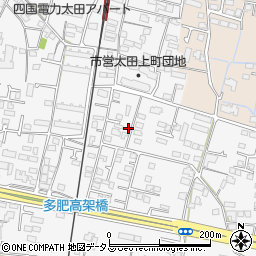 香川県高松市太田上町648周辺の地図