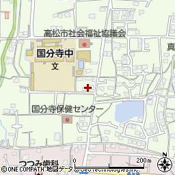 香川県高松市国分寺町新居1168周辺の地図