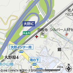 広島県廿日市市大野滝ノ下4436周辺の地図