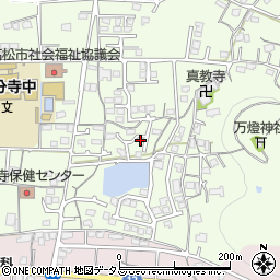 香川県高松市国分寺町新居939-8周辺の地図
