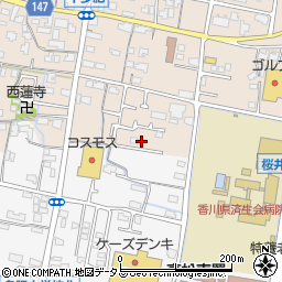 香川県高松市多肥下町327周辺の地図