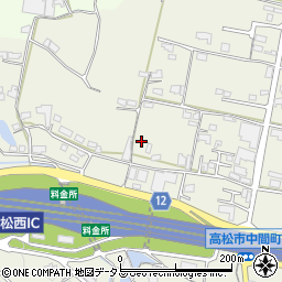 香川県高松市中間町625周辺の地図