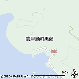 長崎県対馬市美津島町黒瀬周辺の地図