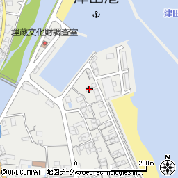 香川県さぬき市津田町津田1402-2周辺の地図