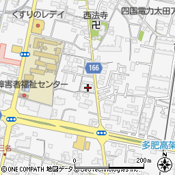 香川県高松市太田上町529周辺の地図