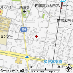 香川県高松市太田上町620-5周辺の地図