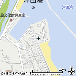 香川県さぬき市津田町津田1402-23周辺の地図