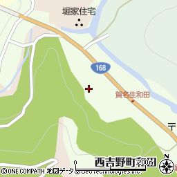 奈良県五條市西吉野町和田85周辺の地図