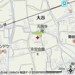 和歌山県伊都郡かつらぎ町大谷1067周辺の地図