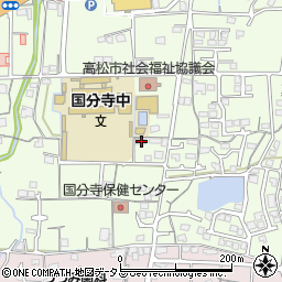 香川県高松市国分寺町新居1165周辺の地図