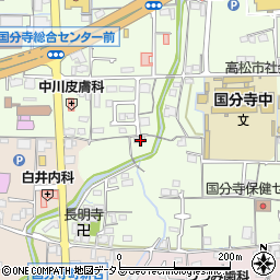 香川県高松市国分寺町新居1275周辺の地図