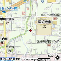 香川県高松市国分寺町新居1215周辺の地図