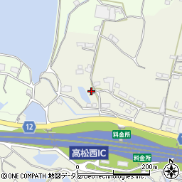 香川県高松市中間町721周辺の地図