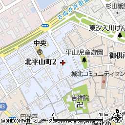 平沢電気工事周辺の地図