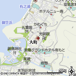 広島県廿日市市宮島町412の地図 住所一覧検索 地図マピオン