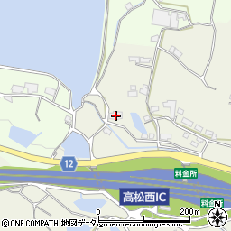 香川県高松市中間町733周辺の地図