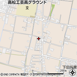 香川県高松市下田井町261-8周辺の地図