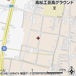香川県高松市下田井町268周辺の地図
