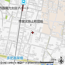 香川県高松市太田上町654周辺の地図
